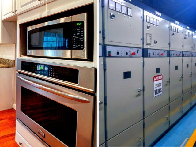 Relación entre Horno de cocina y Tablero eléctrico convencional